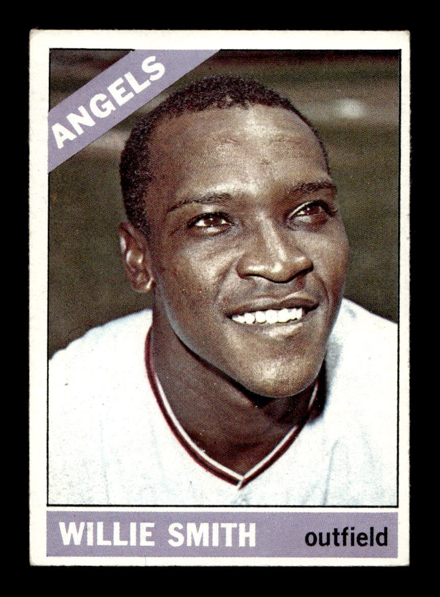 1966 Topps #438 Willie Smith Angels EX+ *s4