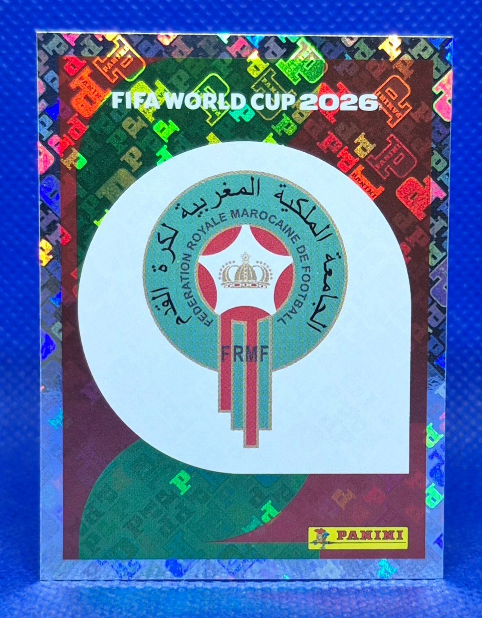 2026 Panini FIFA World Cup Sticker Morocco Team Logo #MAR 1 -US Edition