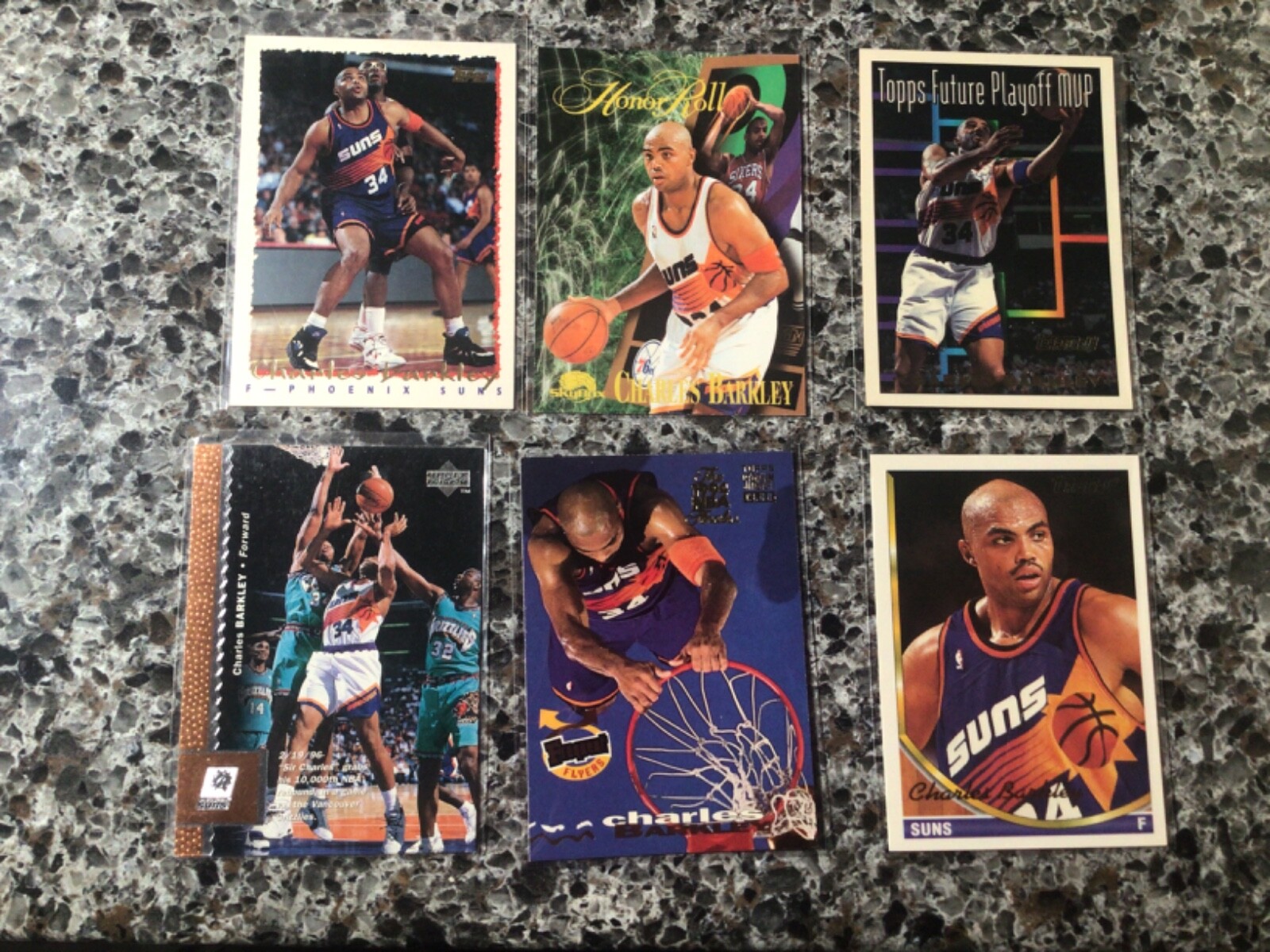 U -PICK: Charles Barkley SINGLES 76ers, Suns, Rockets HOF – YOU PICK ANY CARD