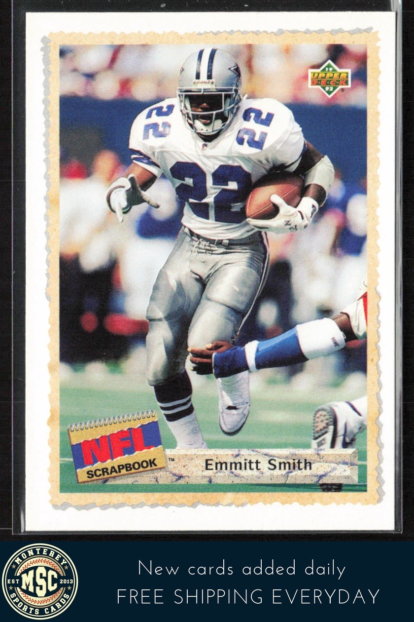 Emmitt Smith 1992 Upper Deck #516 Dallas Cowboys