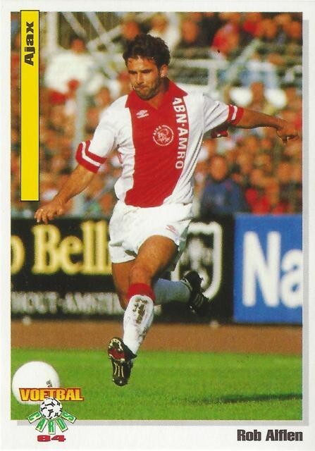 1993 – 1994 Panini Dutch Voetbal – Ajax (1 – 16) – Netherland / Holland