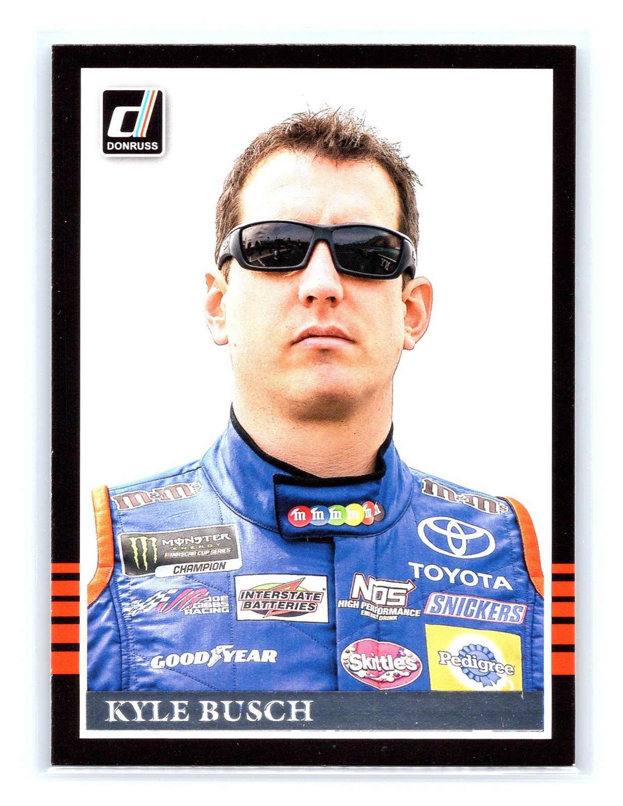 2018 Panini Donruss Racing #131 Kyle Busch Joe Gibbs Racing