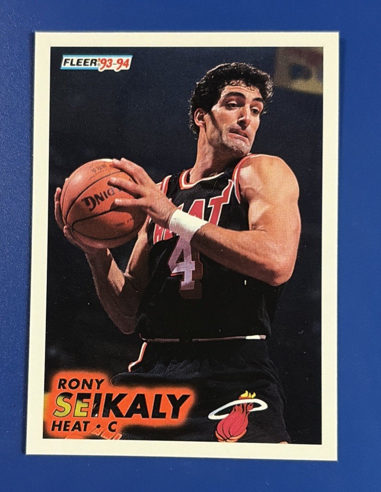 1993-94 Fleer Basketball Rony Seikaly Miami Heat #111