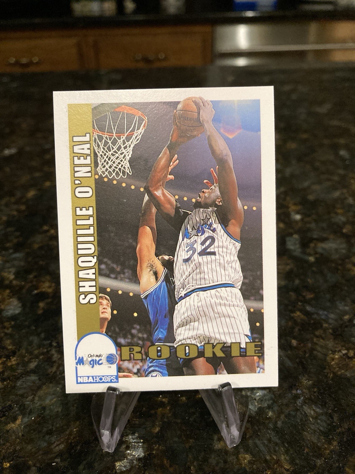 1992-93 NBA Hoops – Shaquille O’Neal #442 (RC) NM-MT Magic/Lakers/Heat HOF