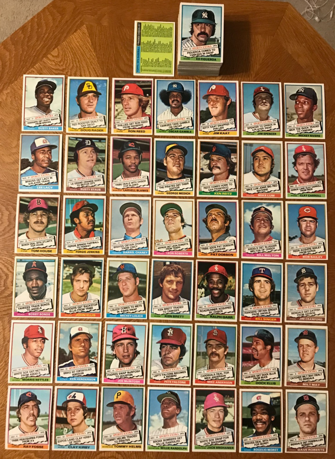 1976 Baseball Topps Traded – You Pick – NM As low as $0.50 – FREE Ship