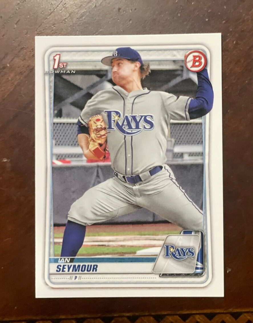 IAN SEYMOUR – 2020 1st Bowman Draft #BD-96 FS QTY