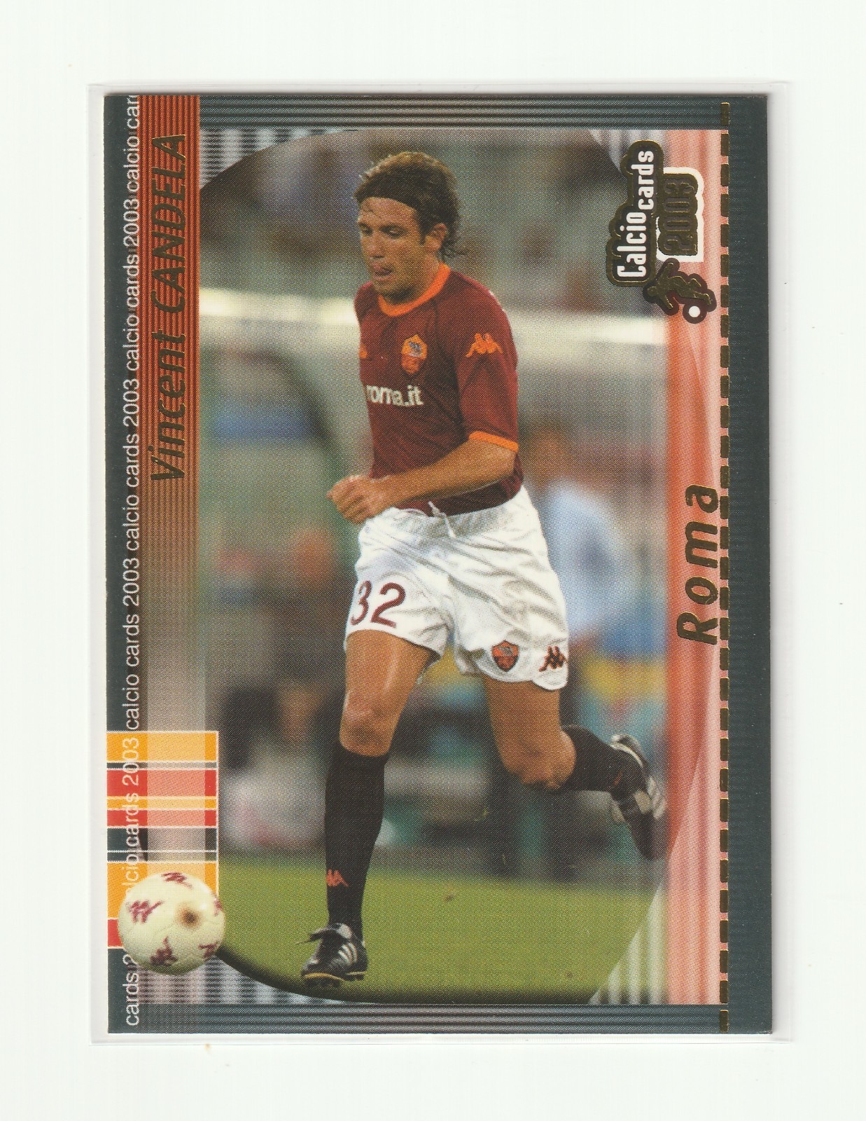 2002-03 PANINI CALCIO CARDS No.140 [ VINCENT CANDELA ] ROMA