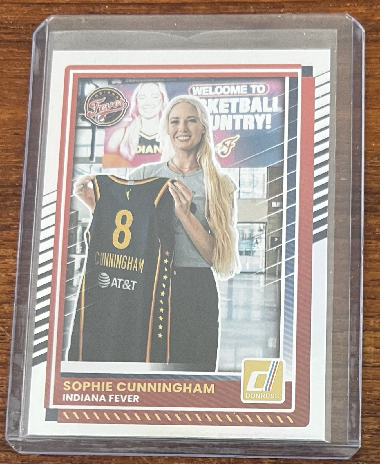 2025 Panini Donruss WNBA Sophie Cunningham #24 – Indiana Fever – 🔥 Silver ￼🏀