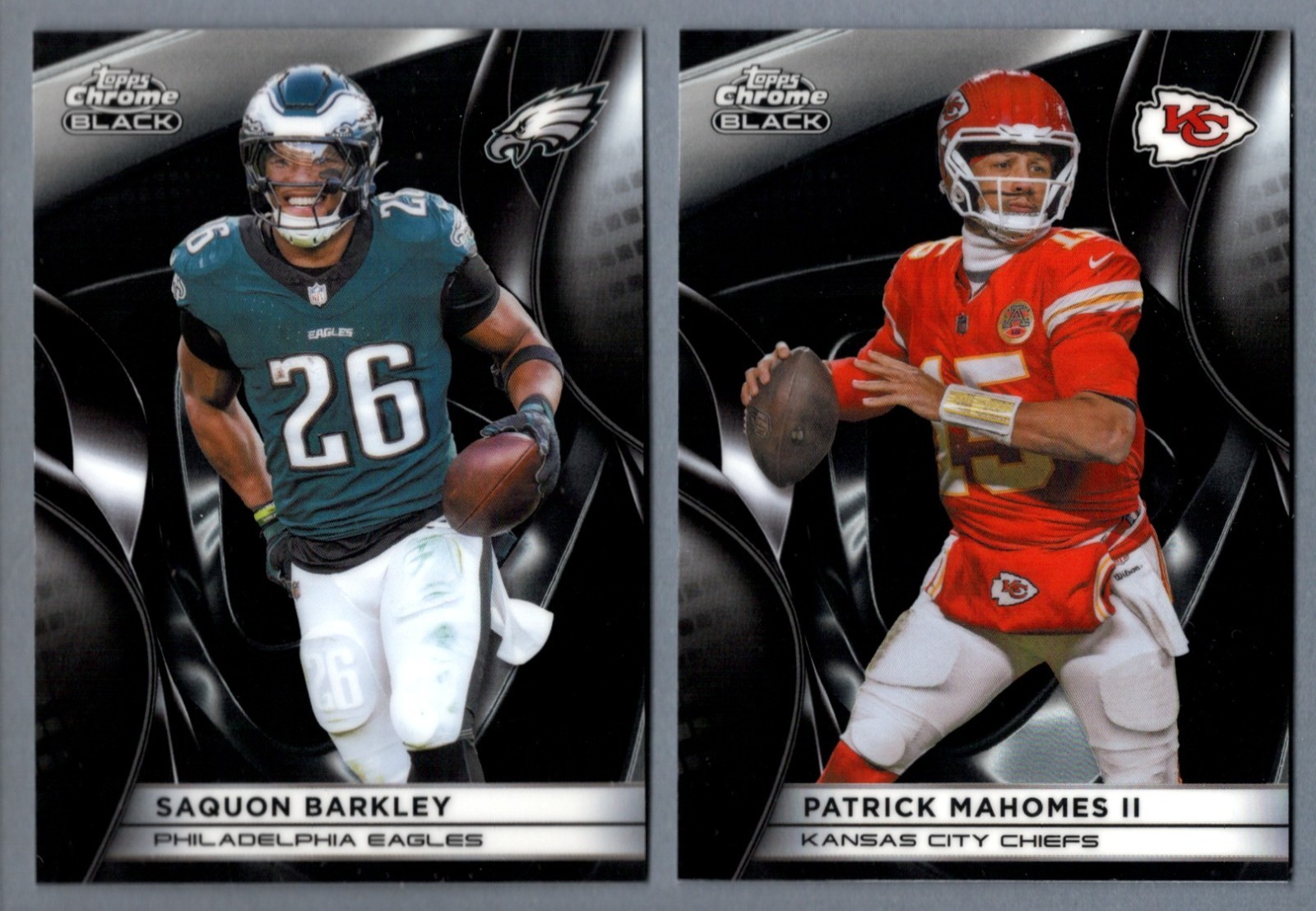 2025 Topps Chrome Black Football Base Singles – You Pick For your Set