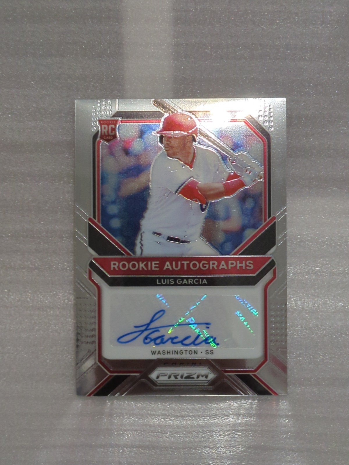 2021 Panini Prizm – Rookie Autographs Luis Garcia #RA-LVG (AU, RC)