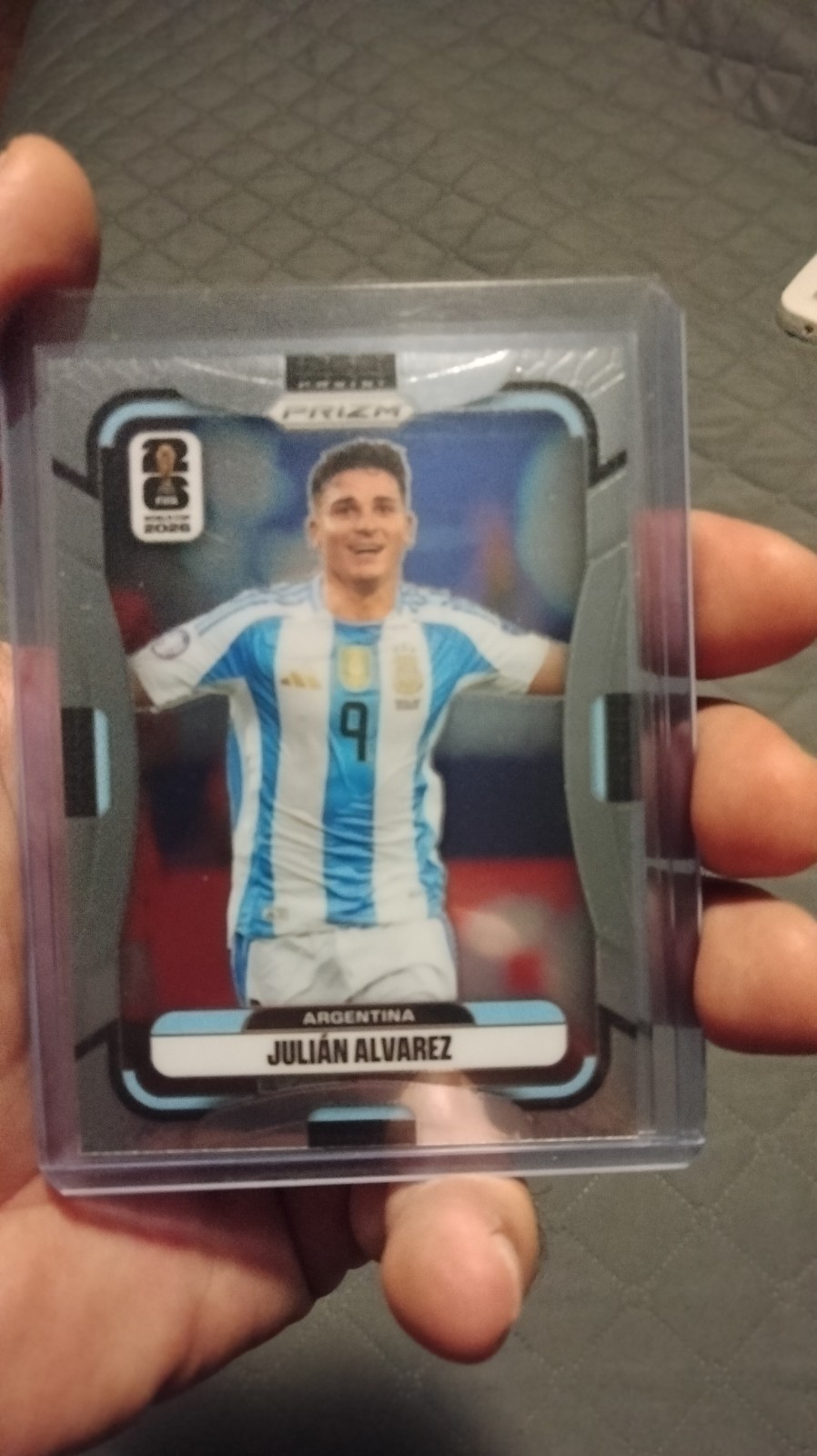 Panini Prizm 2026 FIFA World Cup Julian Alvarez Variation Image SP (X2) ⚽🏆🔥