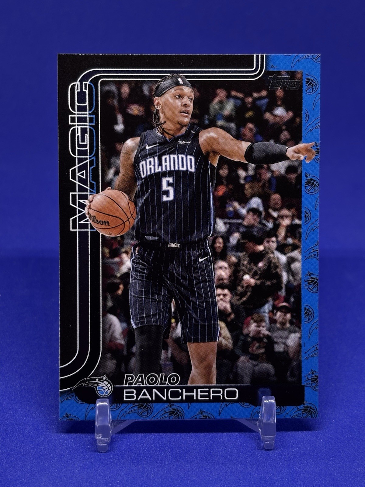 2025-26 Topps Basketball Paolo Banchero 87! 🔥 Team Logo Border SSP 🔥 Magic