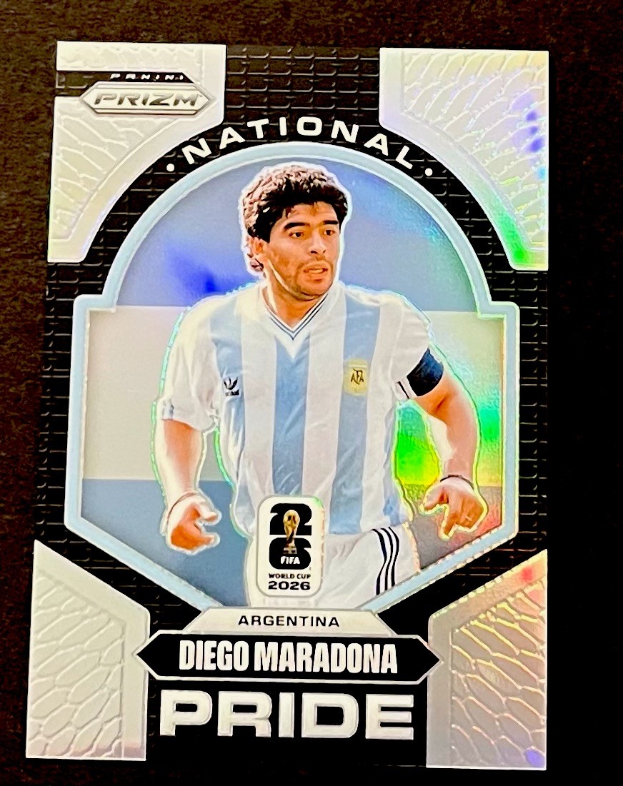 2026 Panini Prizm FIFA World Cup Diego Maradona National Pride SSP CASE HIT💥