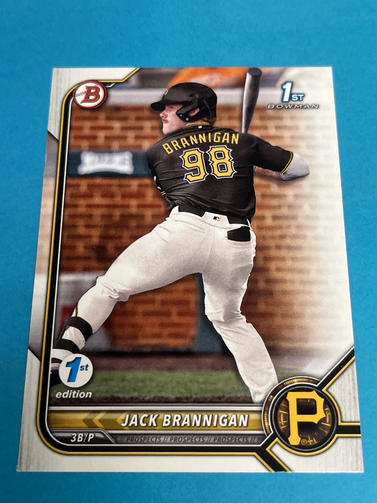 2022 Bowman Draft 1st Edition Jack Brannigan #BD-154 1st Bowman Pirates Qty Avai