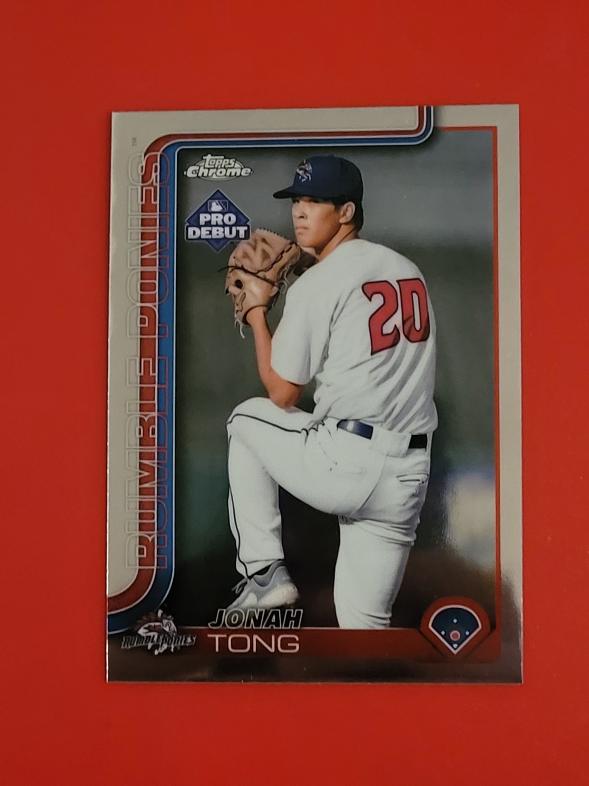 2025 Topps Pro Debut – Chrome Jonah Tong #PDC-183 (RC)
