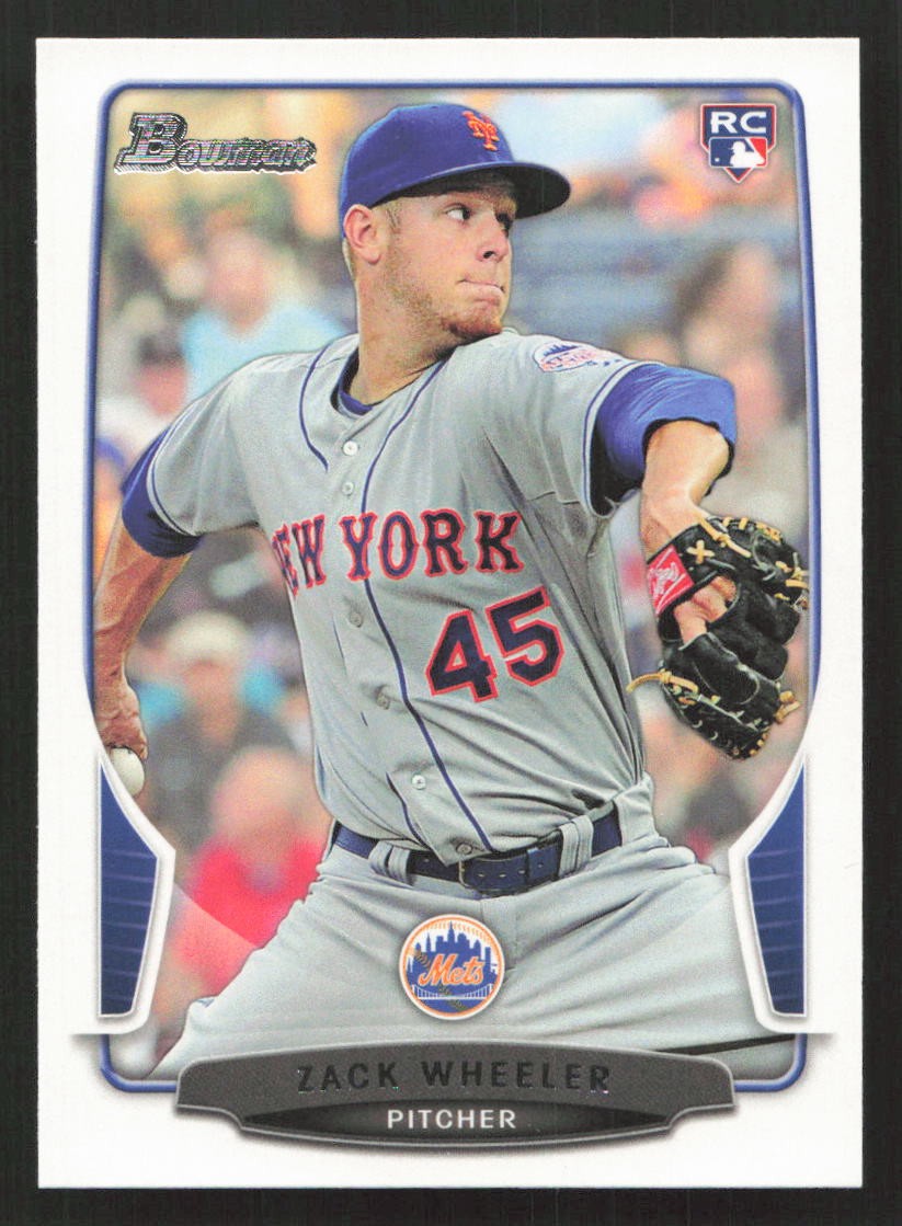 2013 Bowman Draft Picks & Prospects Zack Wheeler RC Rookie #20 Card – Quantity!