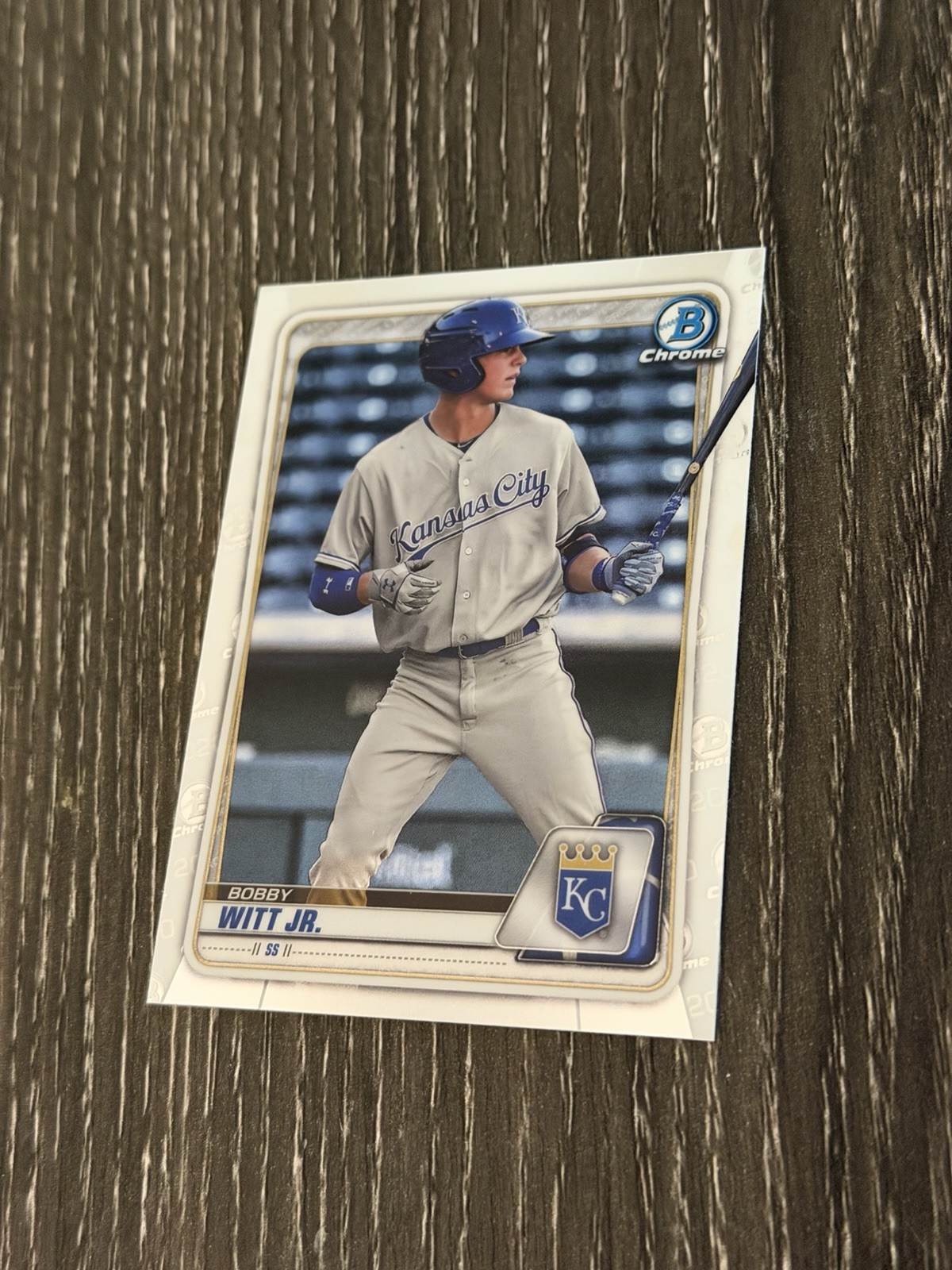 2020 Bowman Chrome Prospects #BCP-160 BOBBY WITT Jr Kansas City Royals Rookie RC