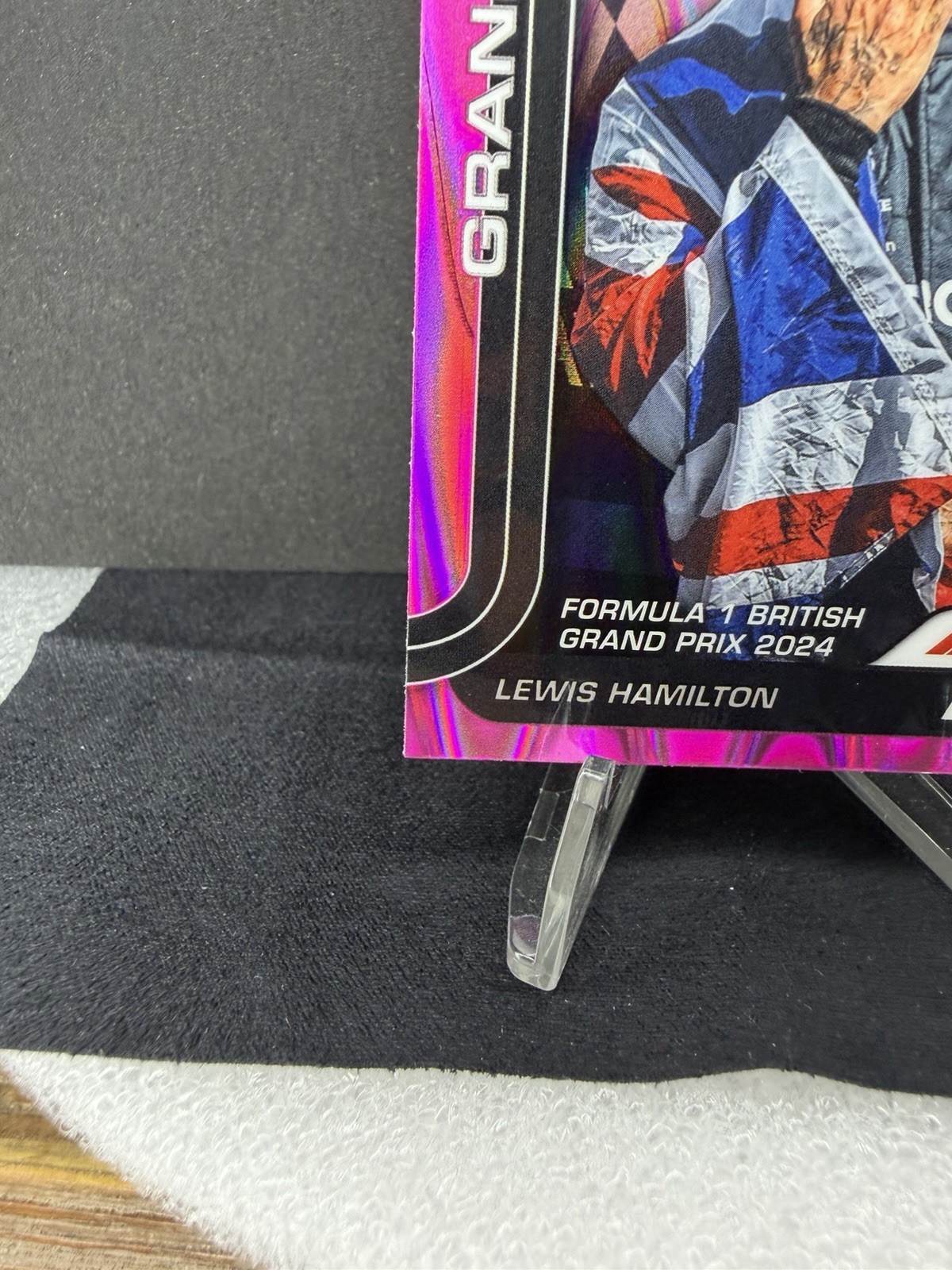 2025 Topps Chrome Formula 1 #133 Lewis Hamilton Pink RayWave Refractor #/250