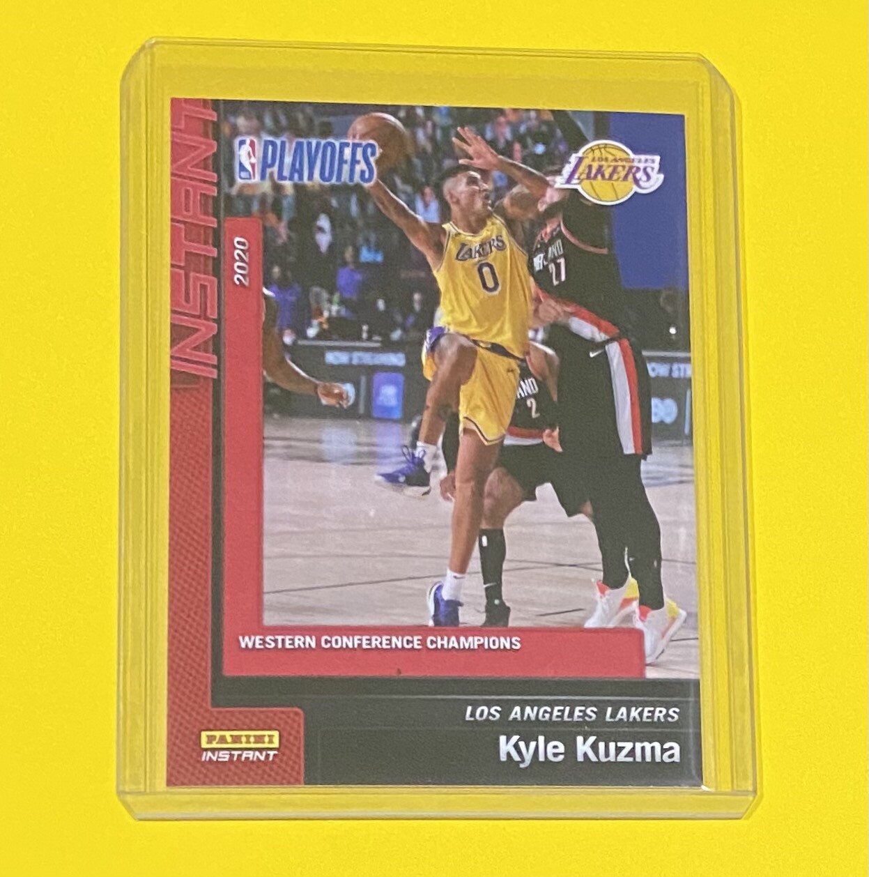2019-20 Panini Instant Kyle Kuzma WEST CHAMPS 1/340 SP Lakers #243 🔥