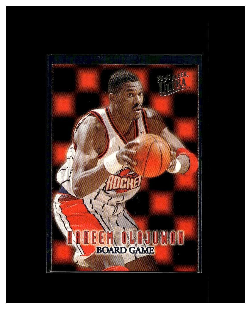 1996-97 Fleer Ultra – Board Game Hakeem Olajuwon #13