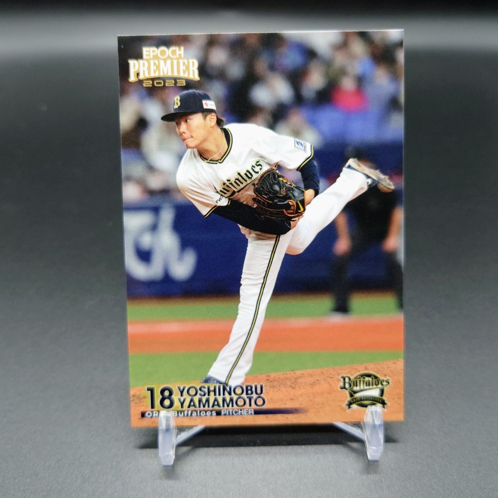 YOSHINOBU YAMAMOTO 2023 EPOCH Premier Buffaloes Japanese