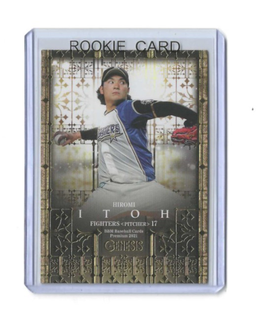 Hiromi Itoh 2021 BBM GENESIS Premier Set #038 Japanese Baseball ROOKIE Card
