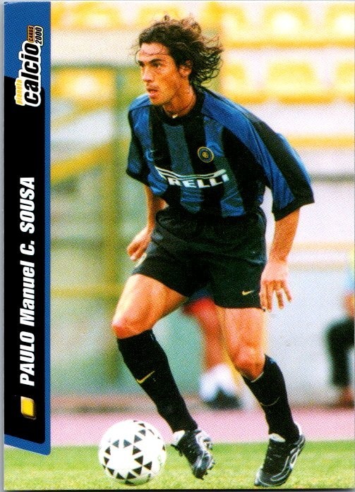 PAULO SOUSA #77 vintage soccer card single DS Calcio 2000 free ship