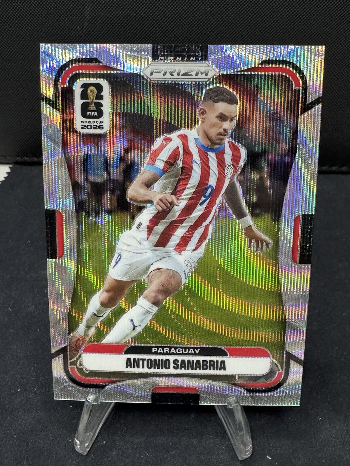 2026 Panini Prizm FIFA World Cup ANTONIO SANABRIA Wave No. 344 Paraguay