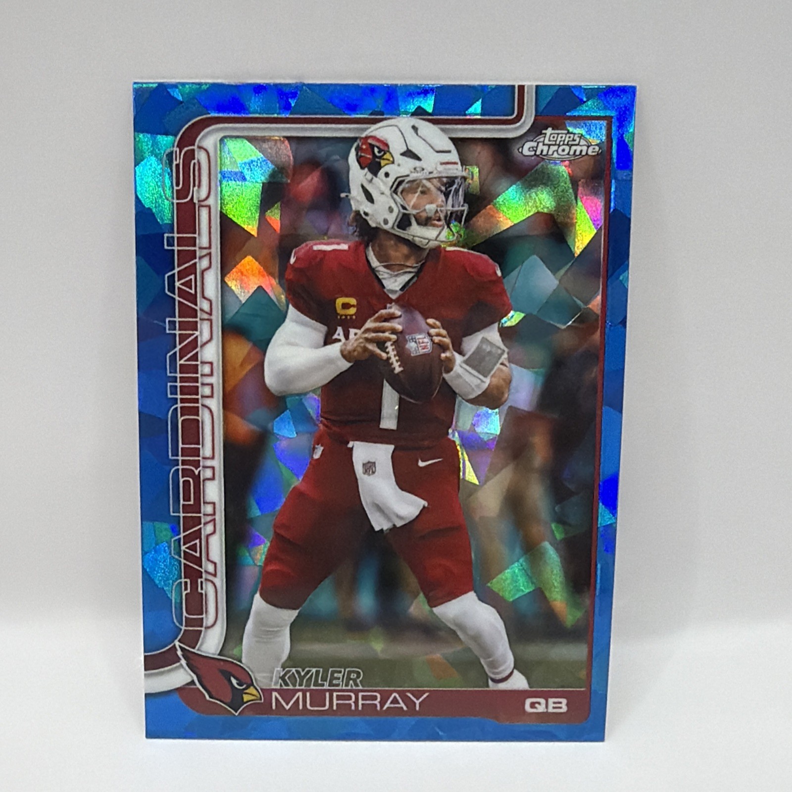 2025 Topps Chrome Kyler Murray #5 Blue Sapphire Base Cardinals