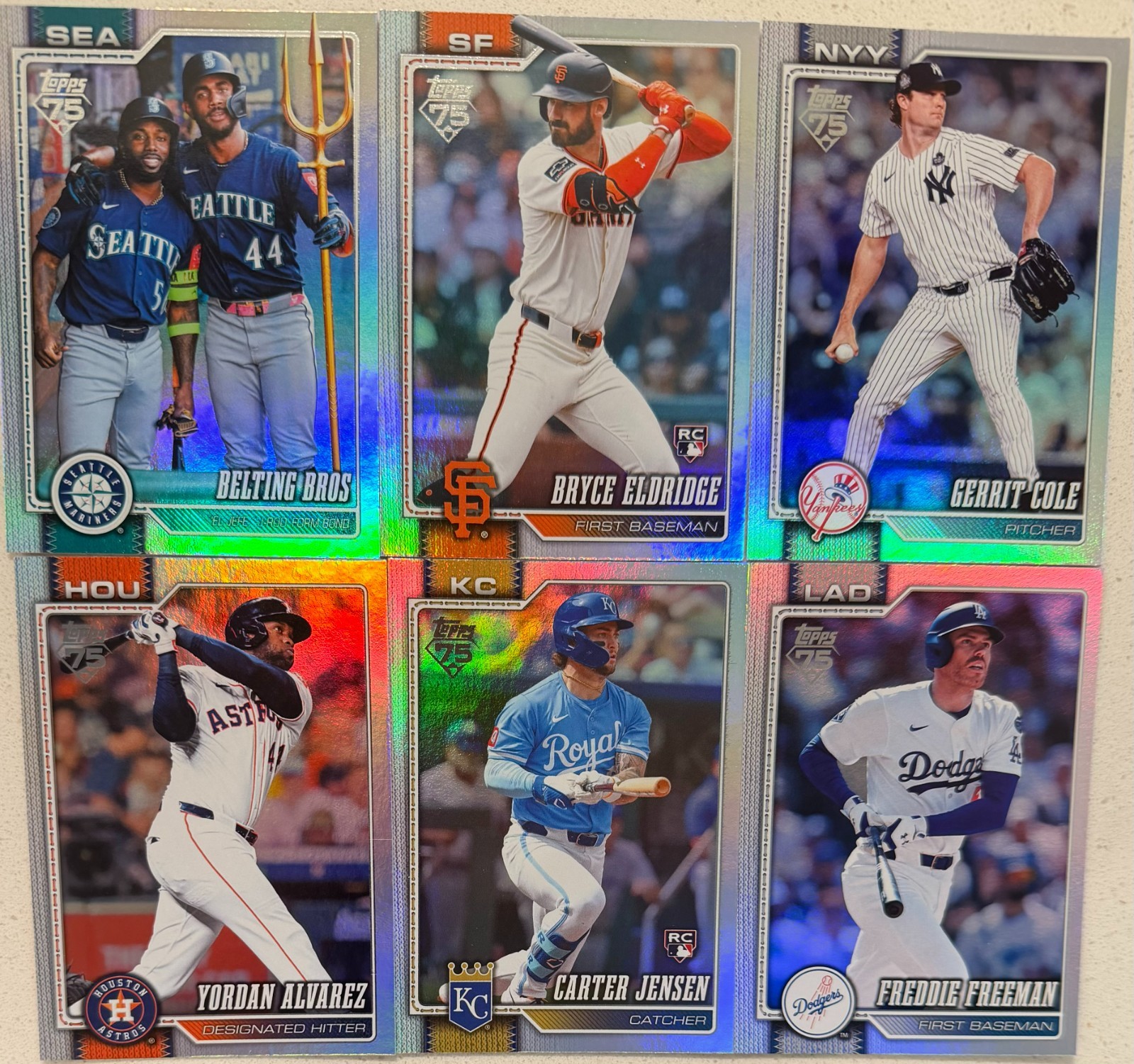 2026 Topps Series 2 – RAINBOW FOIL – You Pick Complete Your Set