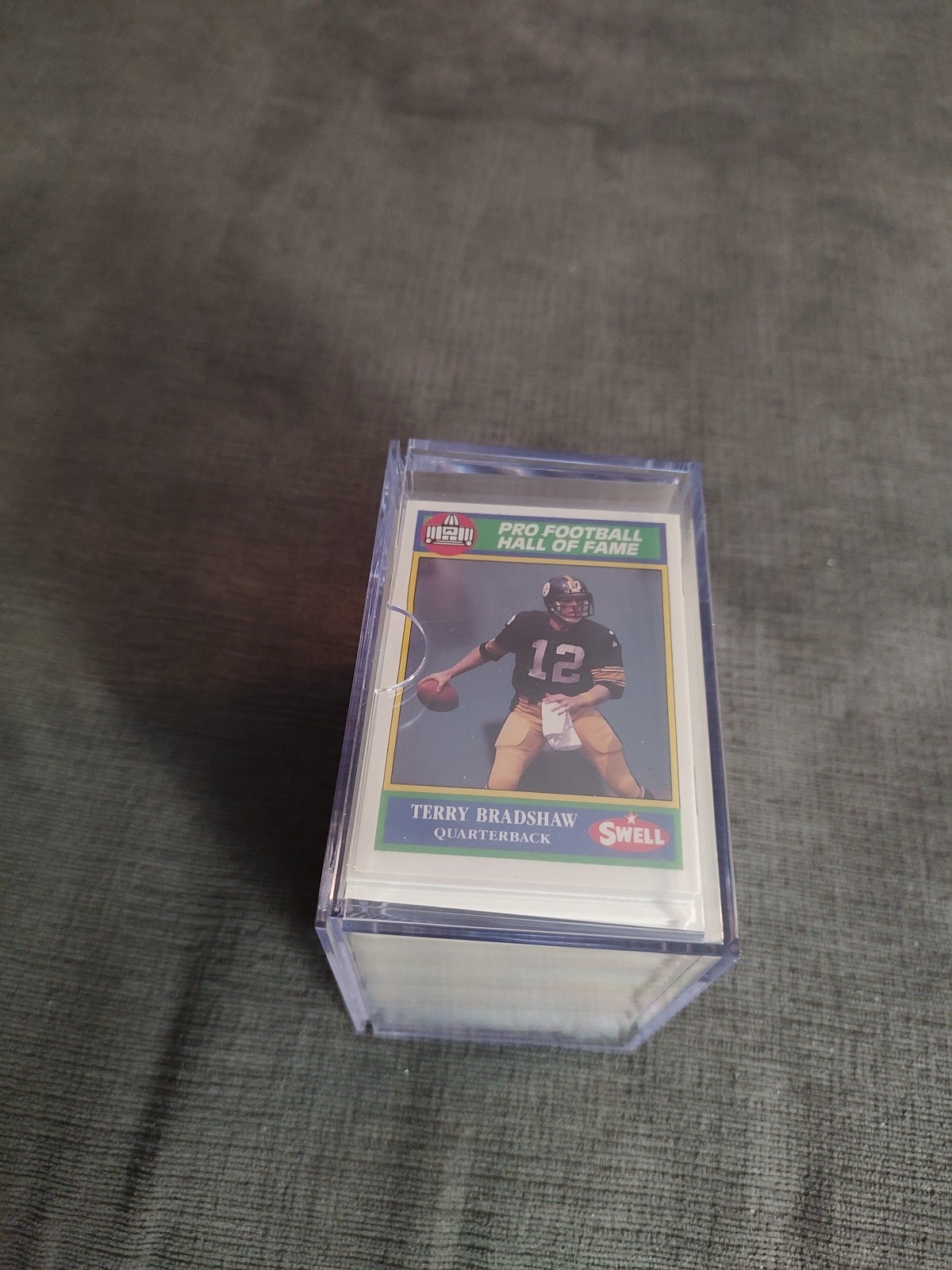 1990 Swell Pro Football Hall of Fame – Terry Bradshaw #1 Complete Set 1 To 160