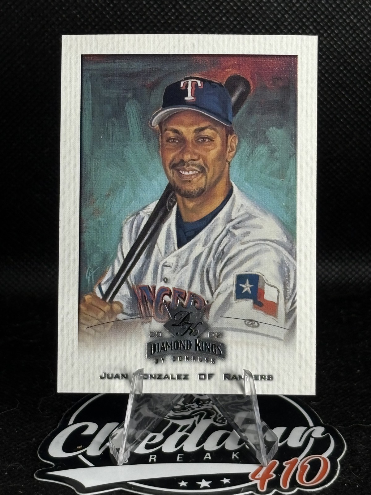 2002 Donruss Diamond Kings – Juan González #71
