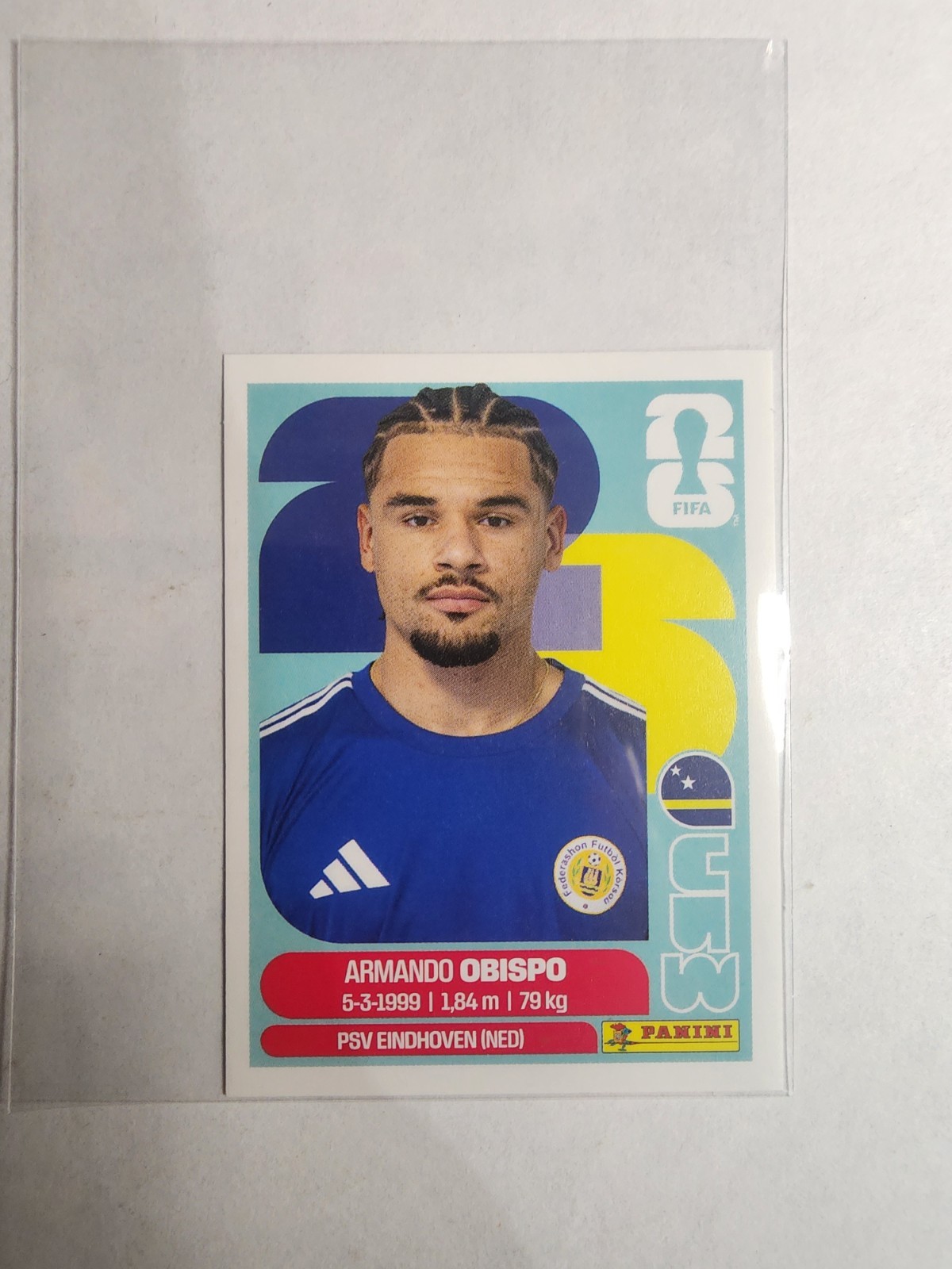 2026 Panini Fifa World Cup 26 – Armando Obispo #CUW 3 Sticker Curacao