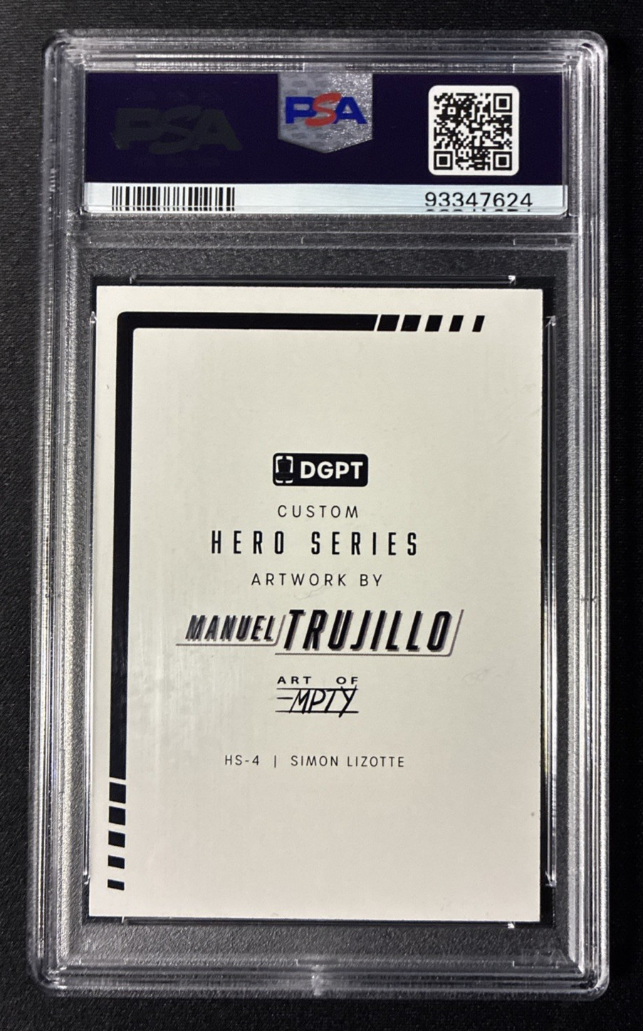 Simon Lizotte 2023 DGPT Hero Series #HS4 PSA 9 Disc Golf Pro Tour