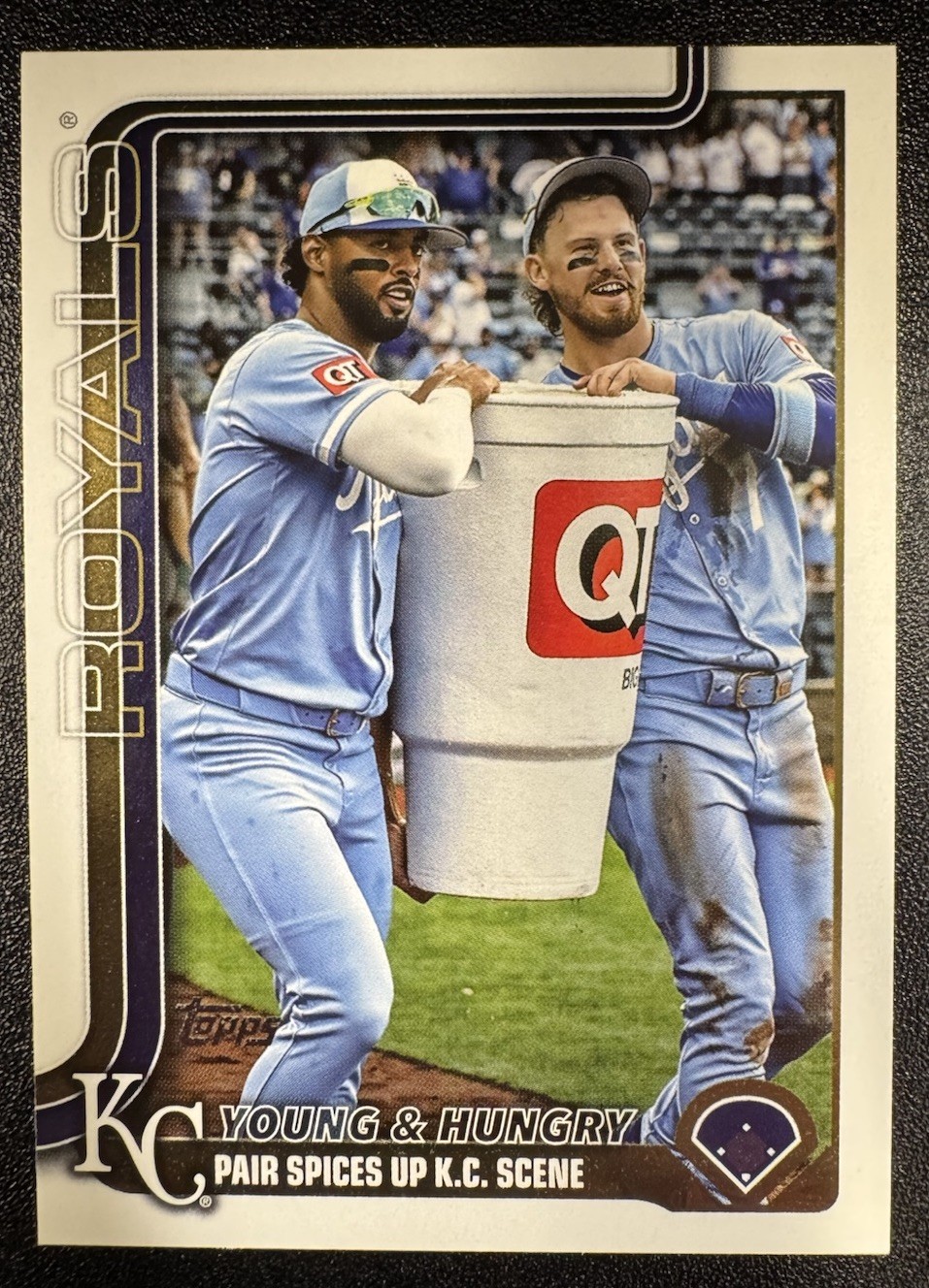 2025 Topps Update Series – Veteran Combos Bobby Witt Jr., MJ Melendez #US209