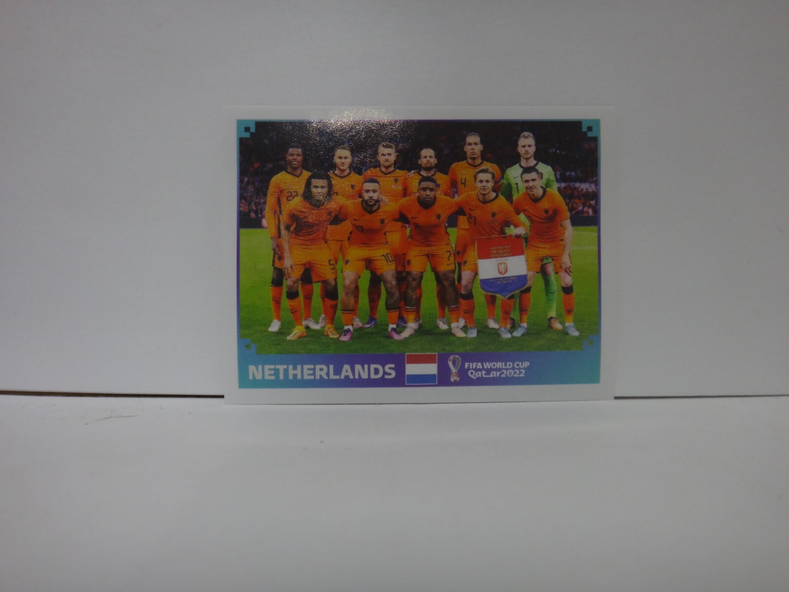 2022 Panini FIFA World Cup Qatar Stickers – NED 1 Netherlands Team Picture
