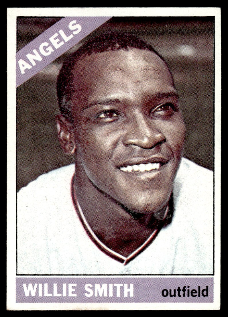 1966 Topps Willie Smith California Angels #438