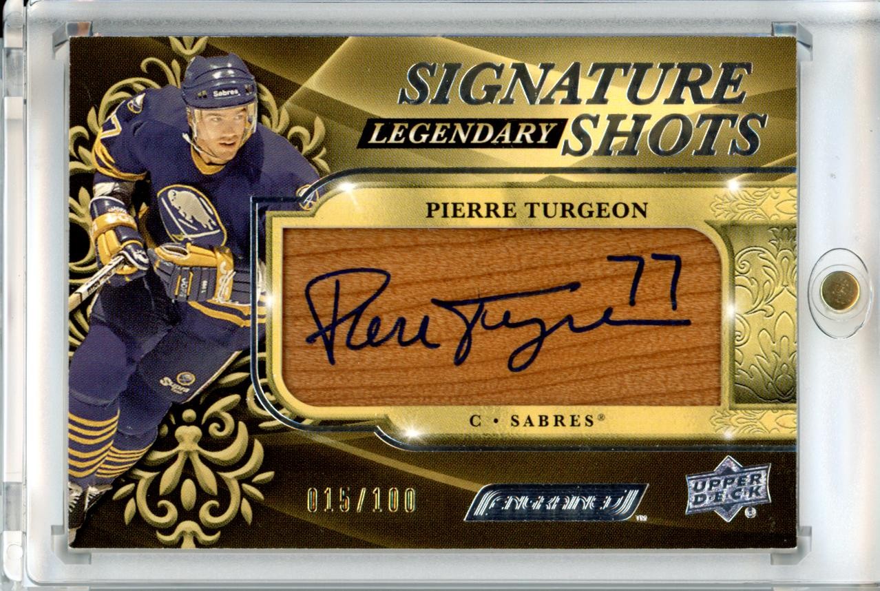 2019-20 Engrained #LSS-PT Pierre Turgeon Legendary Signature Shots /100