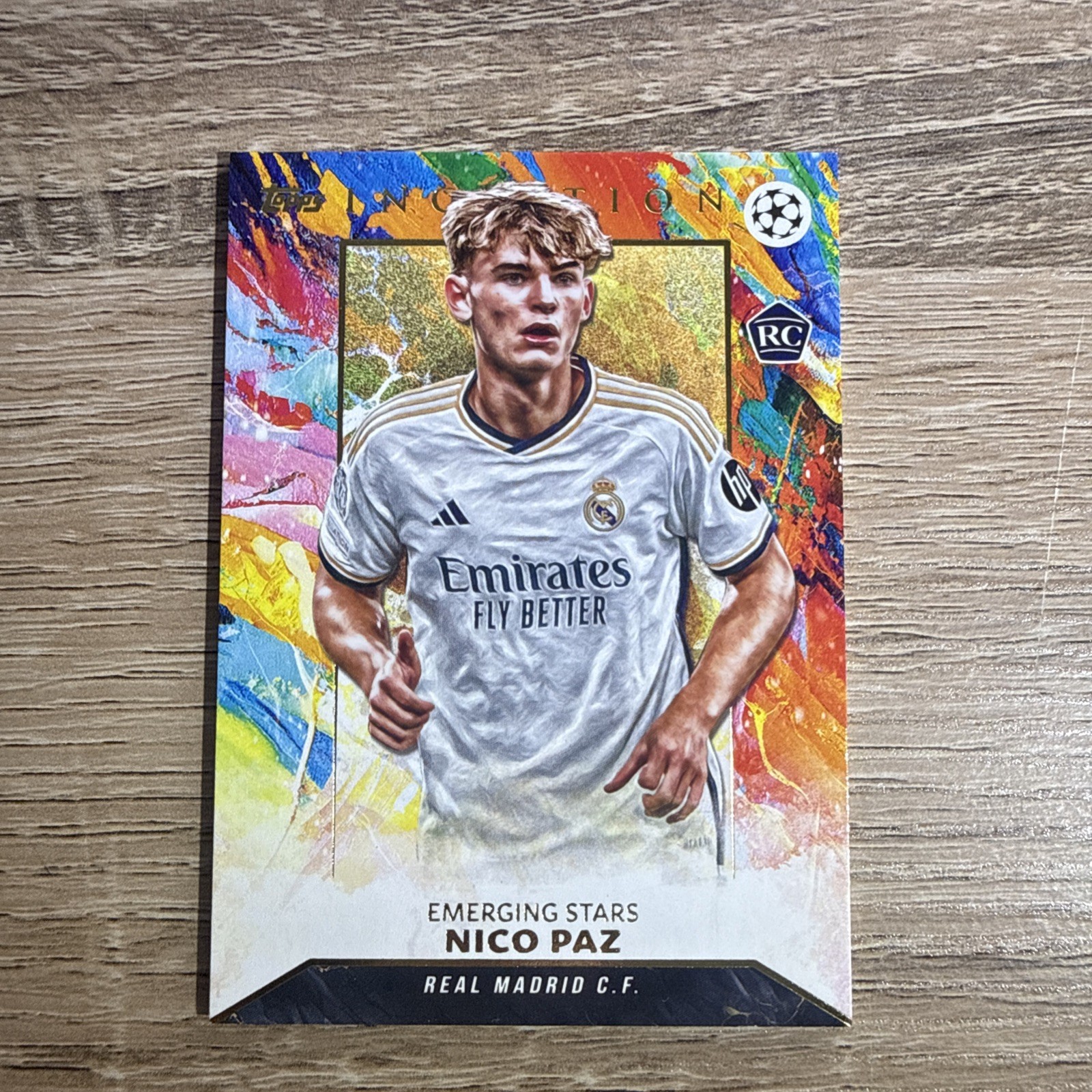 2024 Inception Nico Paz RC Real Madrid