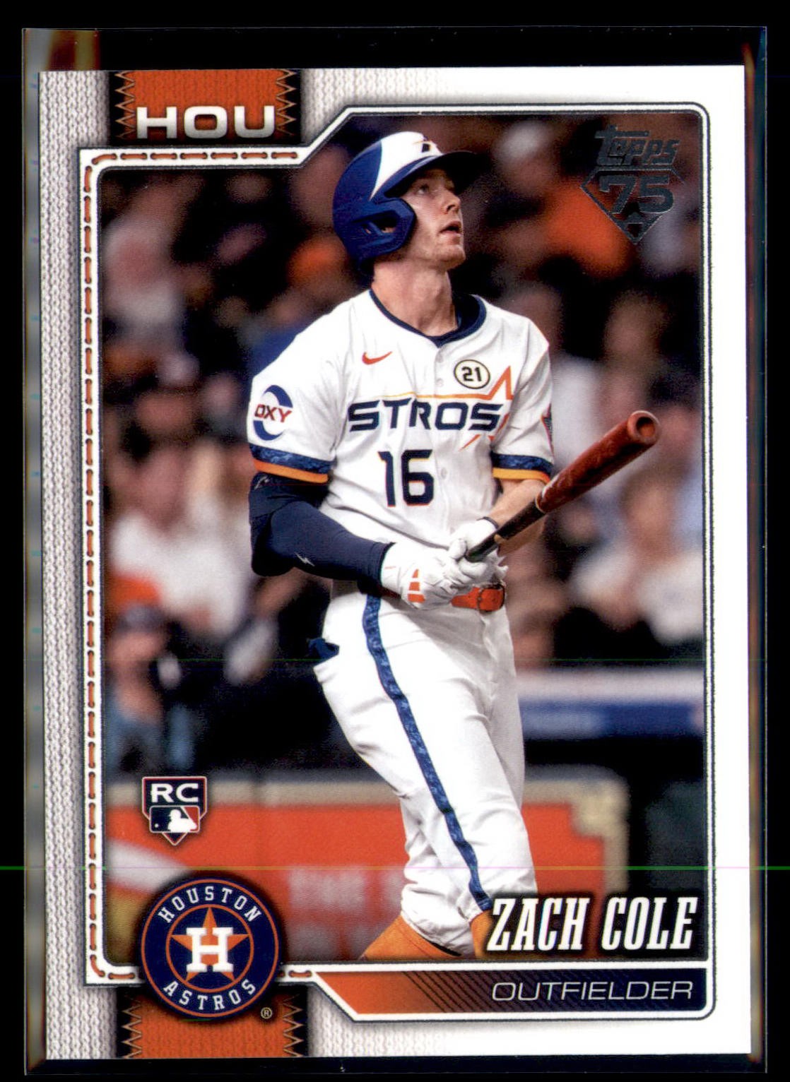 2026 Topps Zach Cole #601 Houston Astros RC