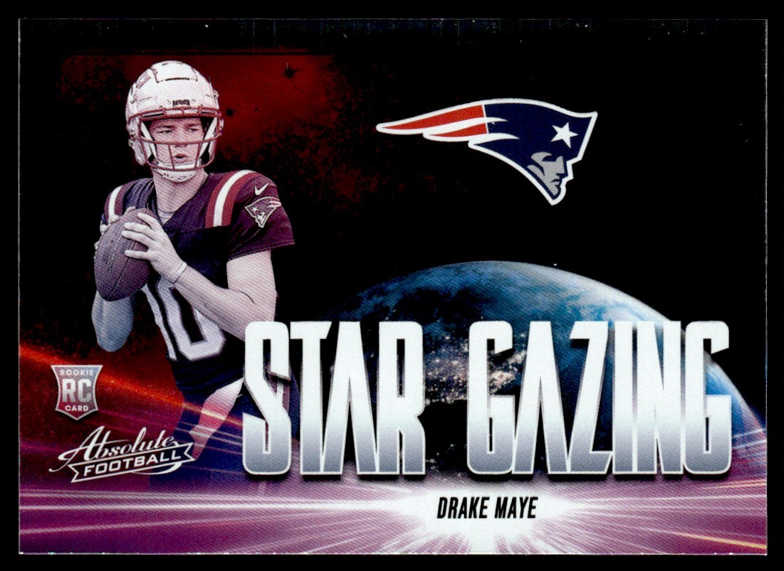 2024 Panini Absolute Star Gazing Drake Maye RC #SG-DME