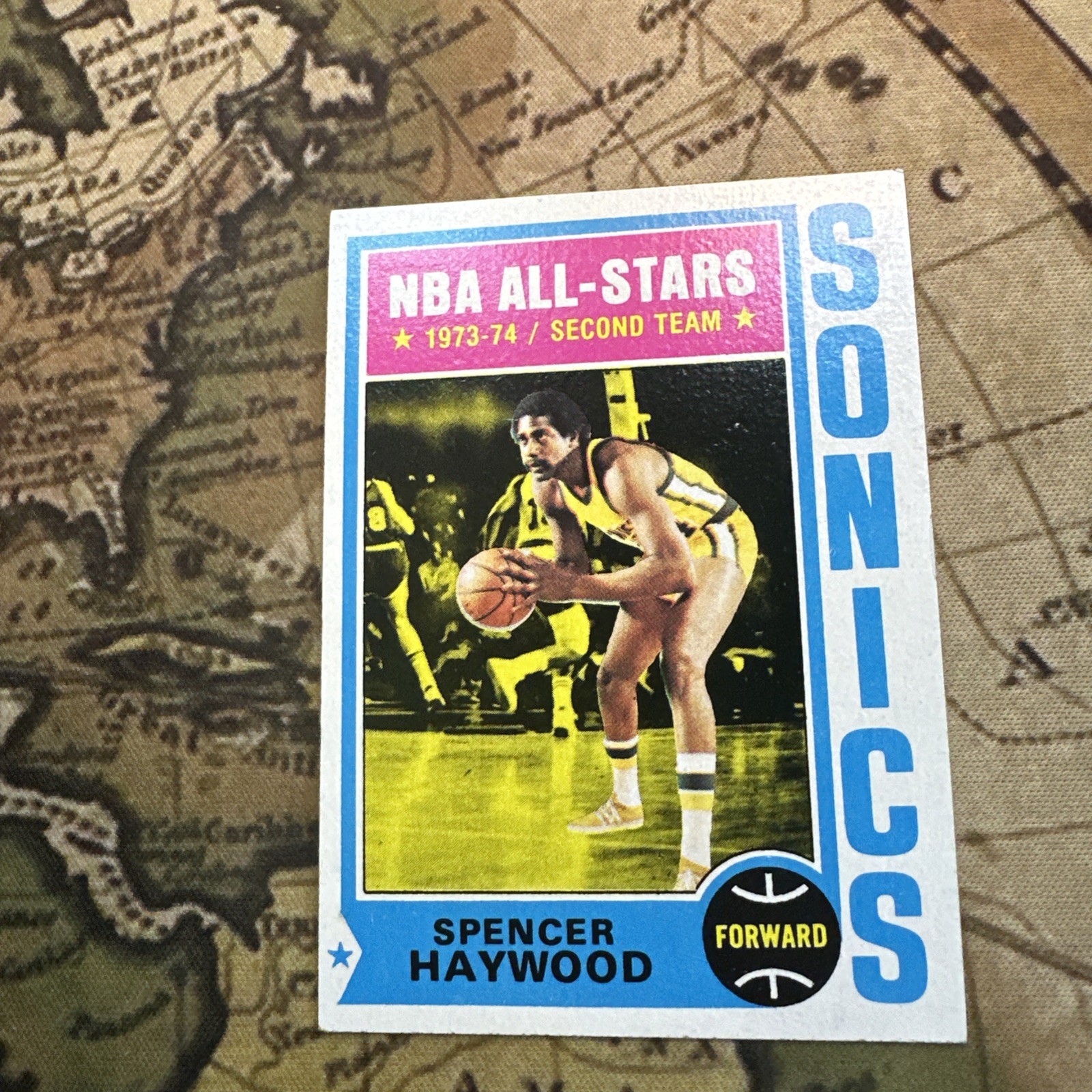1974-75 Topps – Spencer Haywood #70 Seattle Supersonics EXT+🔥🔥🔥 Free Ship