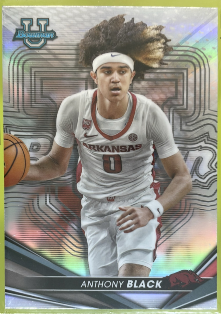 2022-23 Bowman University Best Anthony Black Refractors #79