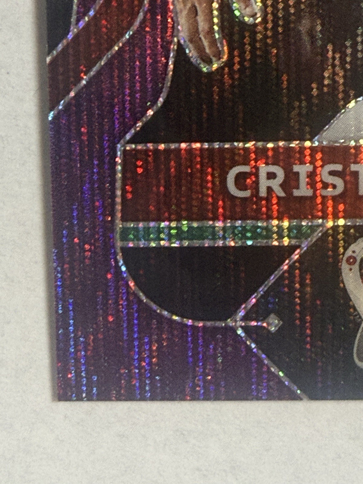 Cristiano Ronaldo PURPLE WAVE Parallel /99 2022 Prizm World Cup Qatar #175 RARE