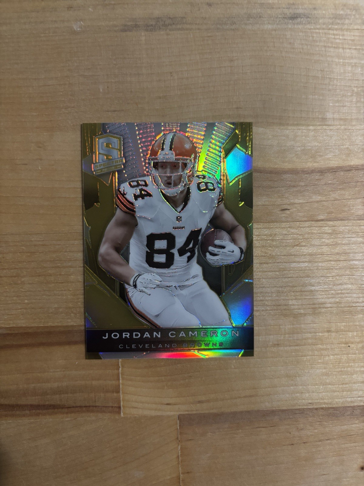 Jordan Cameron 2013 Panini Spectra Gold /10 SSP – Cleveland Browns