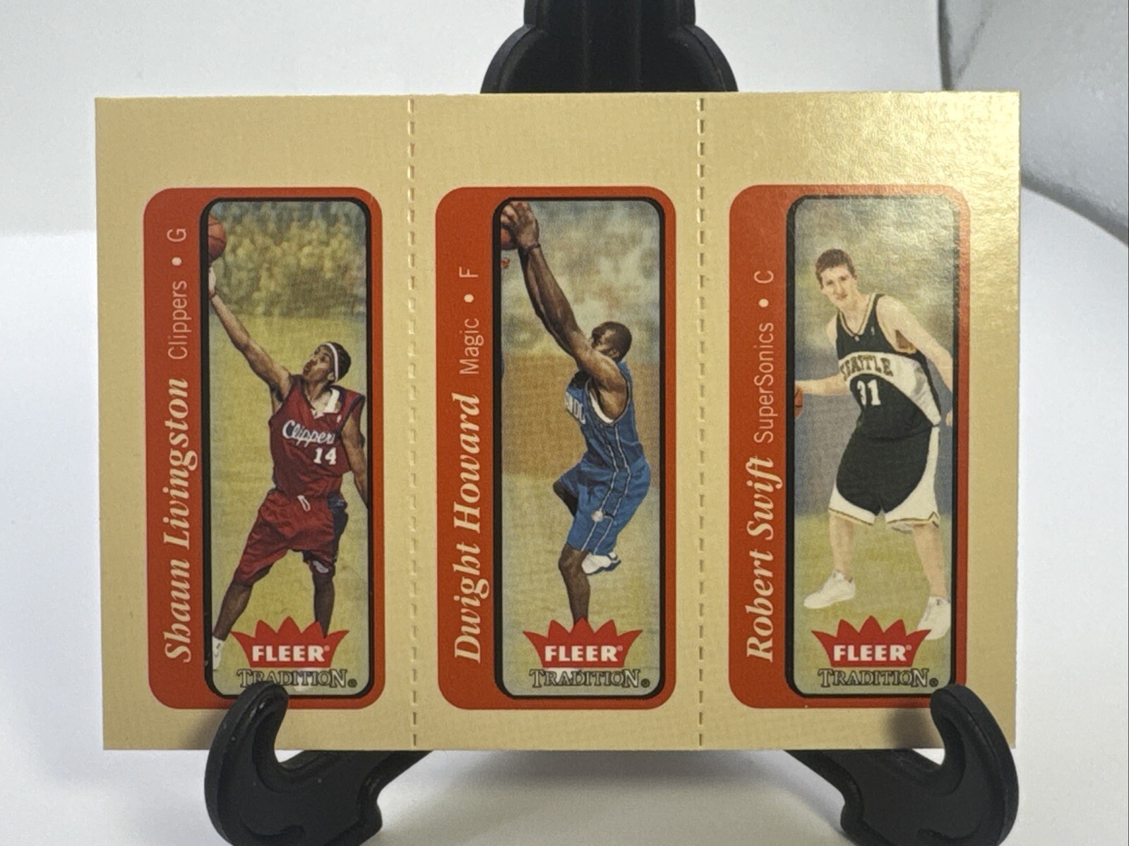 2004-05 Fleer Tradition #261 Shaun Livingston / Dwight Howard / Robert Swift