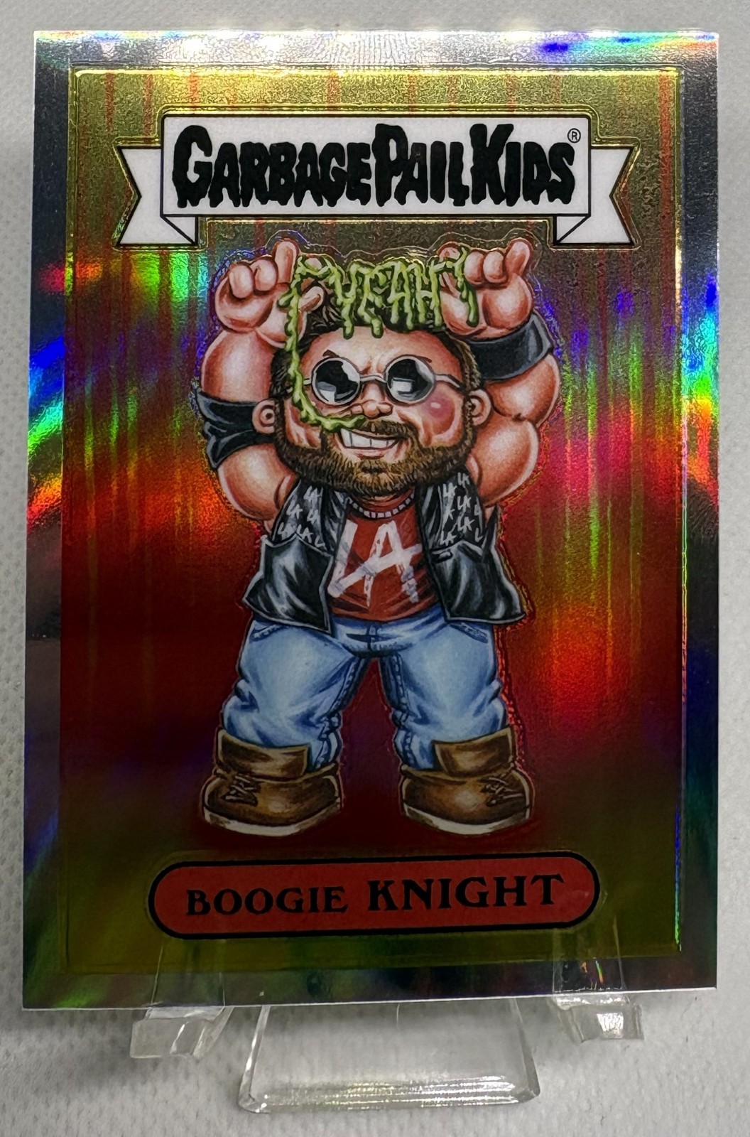 2026 Topps Chrome WWE LA Knight GPK SSP Boogie Knight GPK-LA