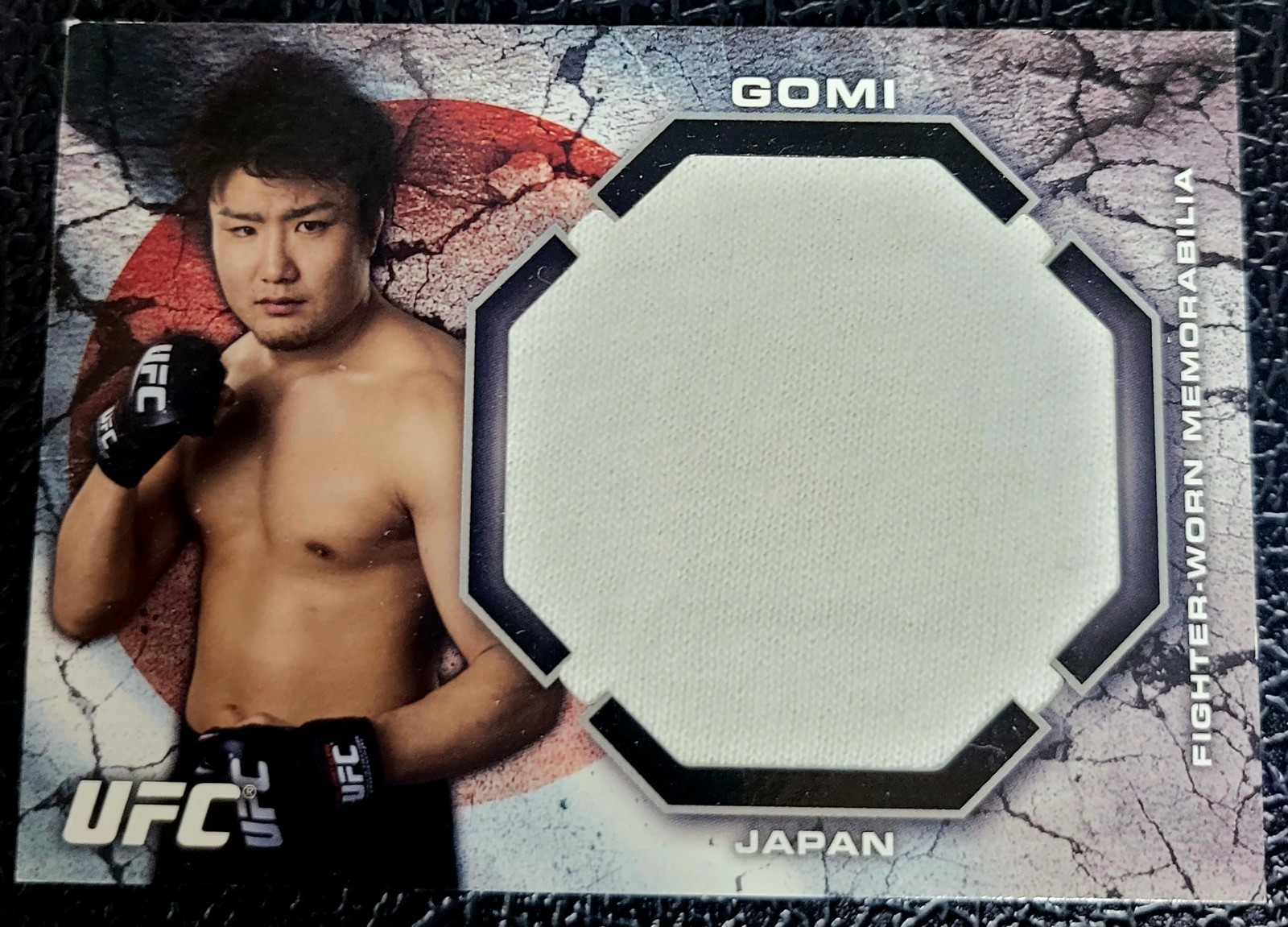 2013 Topps UFC Bloodlines Takanori Gomi Jumbo Worn Relic Patch BJR-TG /88 Japan