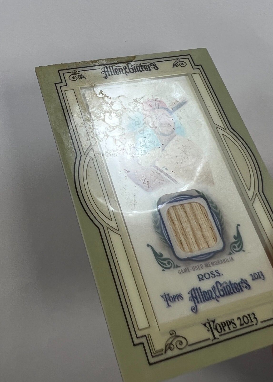2013 Topps Allen & Ginter AGR-CR Cody Ross Mini Frame Relic AR58