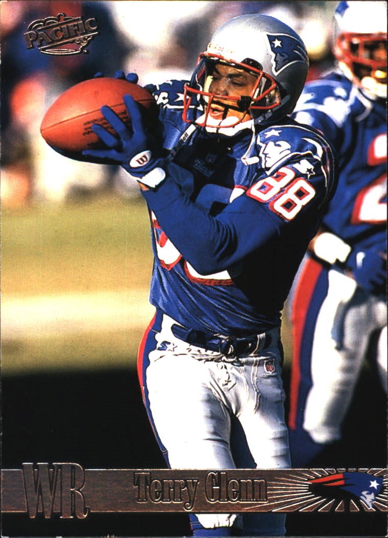 1998 Pacific Terry Glenn #255 New England Patriots